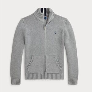 Polo Ralph Lauren Light Gray Knit Sweater